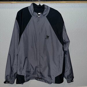 DRYJOYS BY FOOT JOY MEN'S KAPALUA GOLF RAIN WIND FULL ZIP JACKET  EUC - SIZE XL